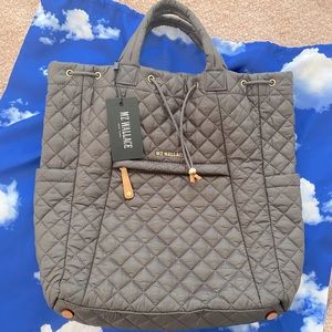 MZ Wallace Convertible Backpack in Magnet, NWT